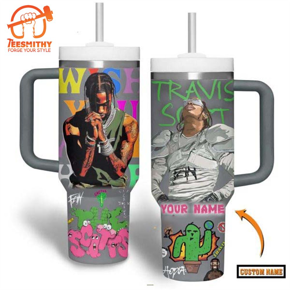 Travis Scott Wish You Were Here Tour Stanley Tumbler 40oz