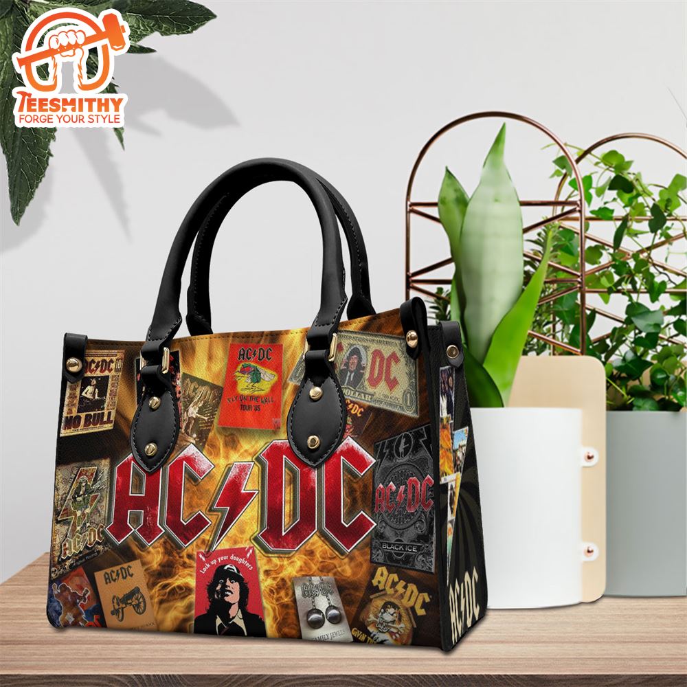 ACDC Rock Band Summer Leather HandBag