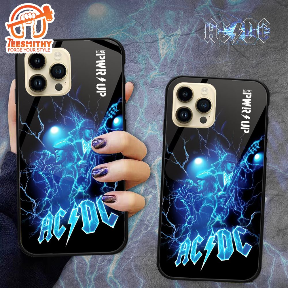 ACDC Tour 2024 Skull Bule Phone Case