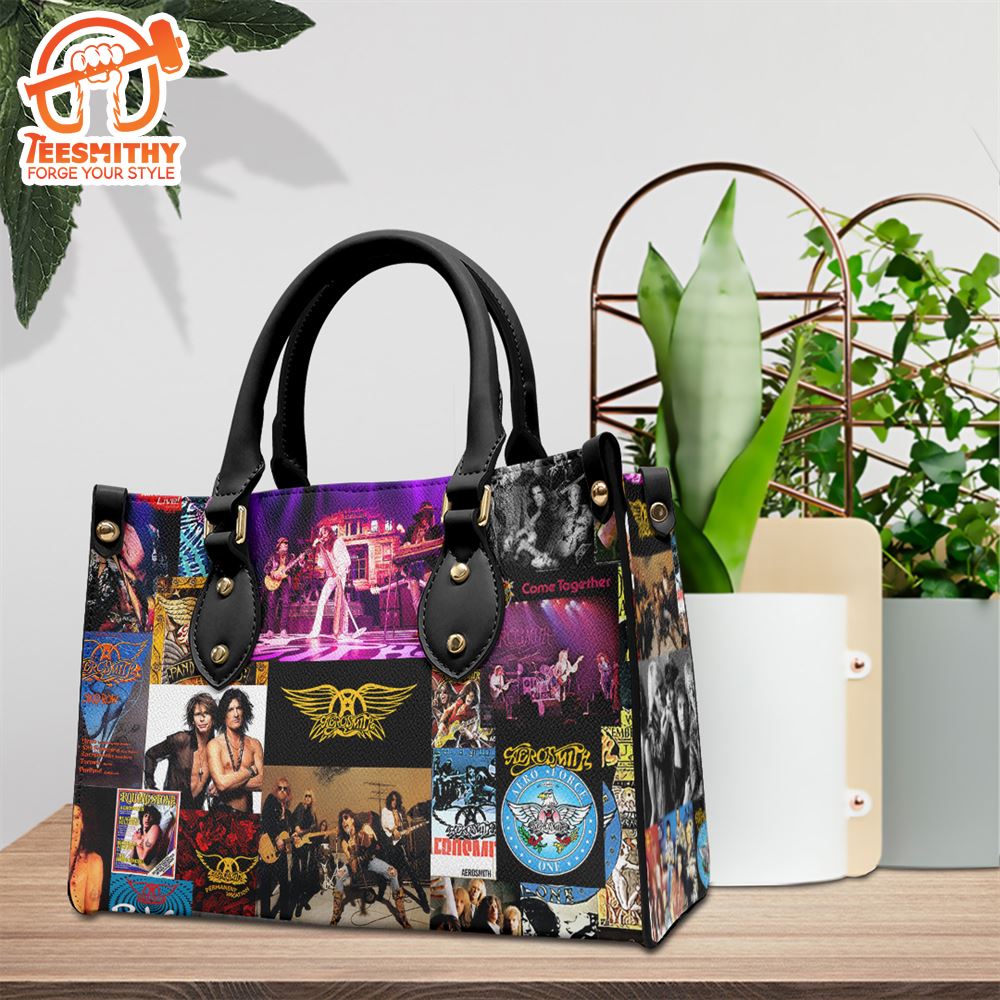 Aerosmith Best Of Song Leather HandBag