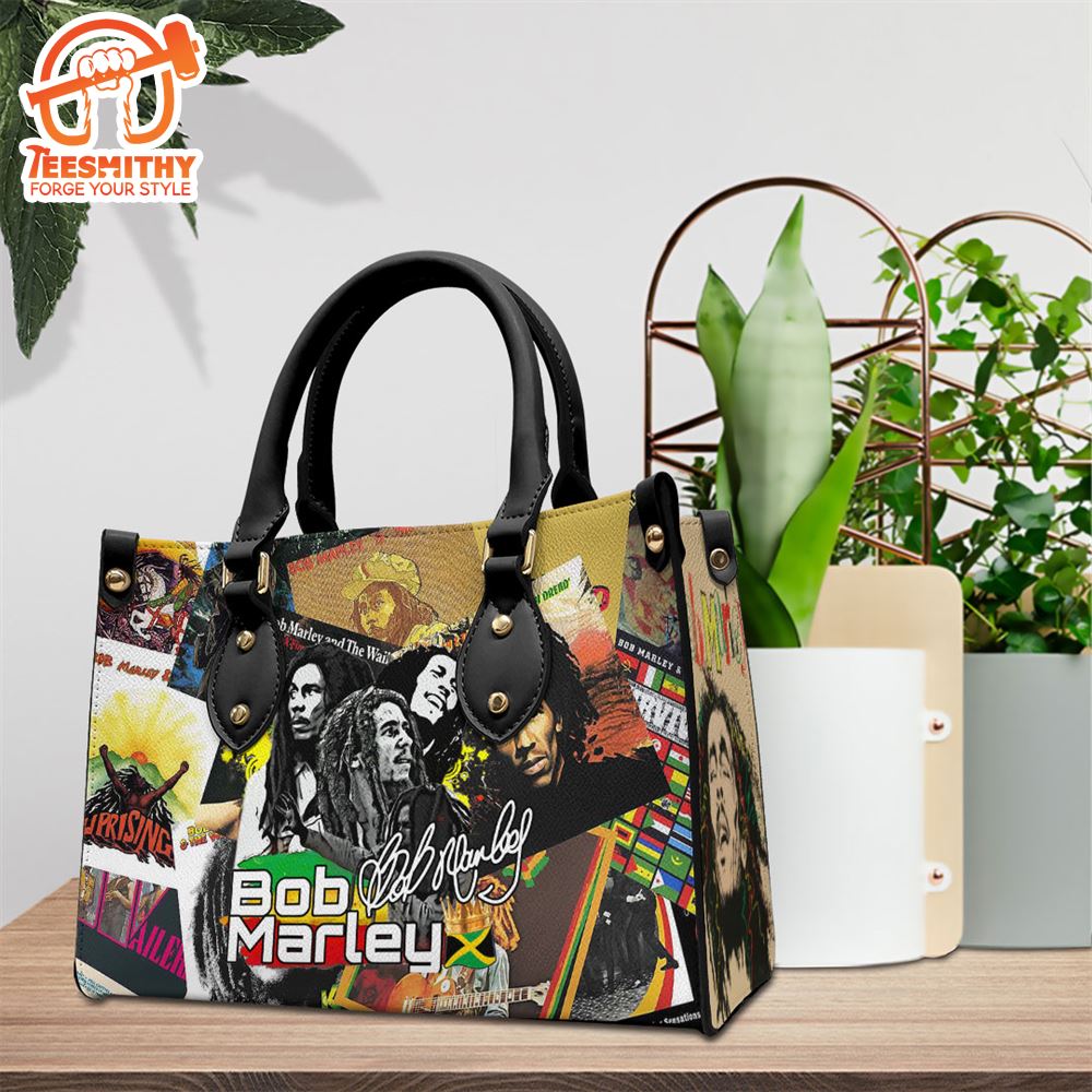 Bob Marley King Of Legend Leather HandBag