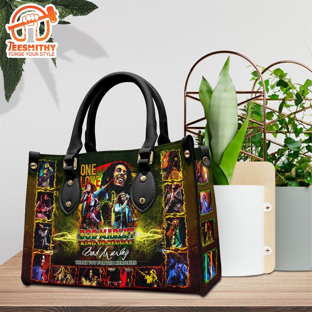 Bob Marley One Love Leather HandBag