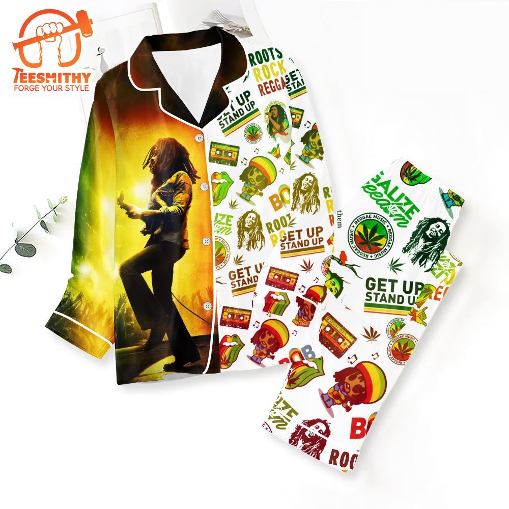 Bob Marley Pajamas Set For Fan Gifts Christmas