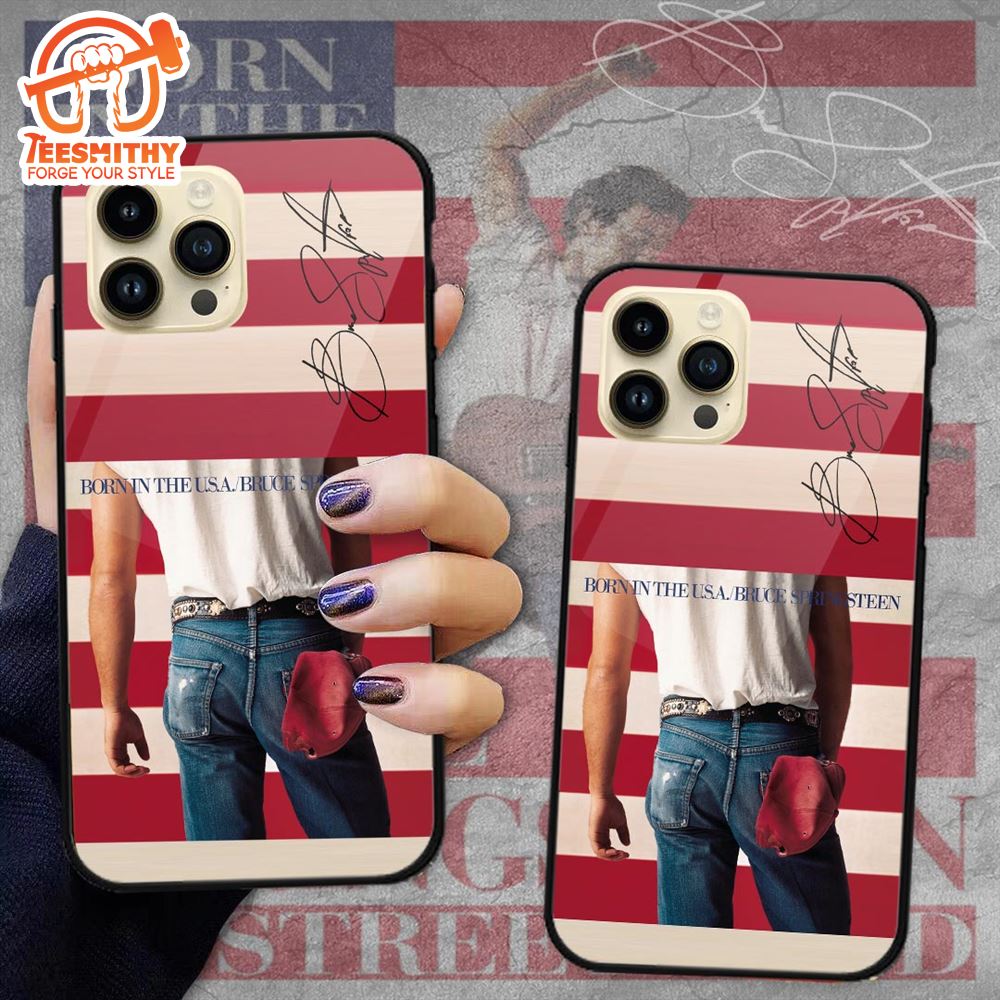 Bruce Springsteen Born In The USA World Tour 84 85 Phone Case