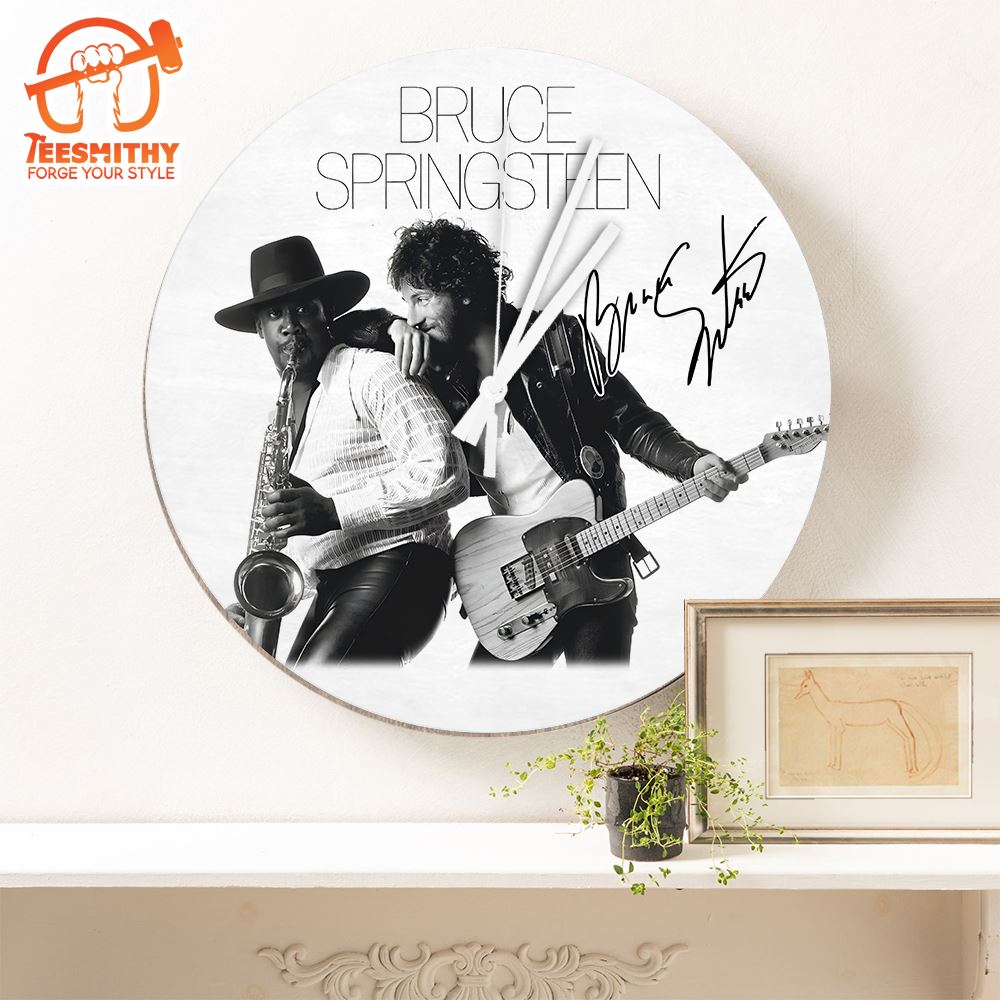 Bruce Springsteen Custom Wall Clock Home Decor