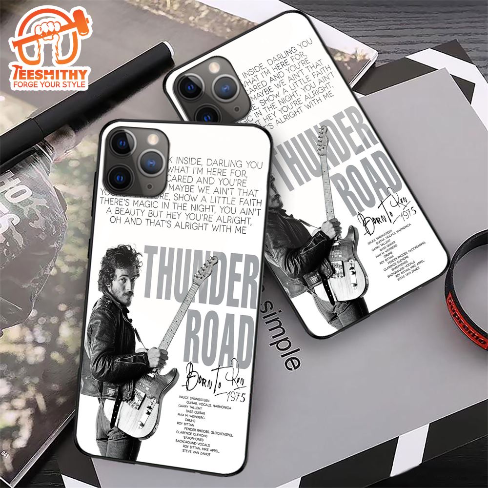 Bruce Springsteen Pink Cadillac Phone Case