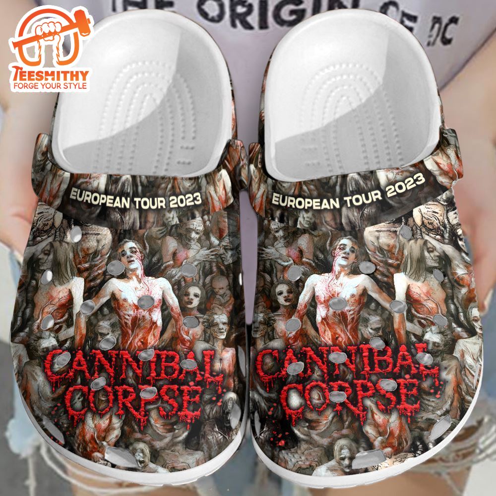 Cannibal Corpse Custom Tour Music 2024 Clogs Shoes