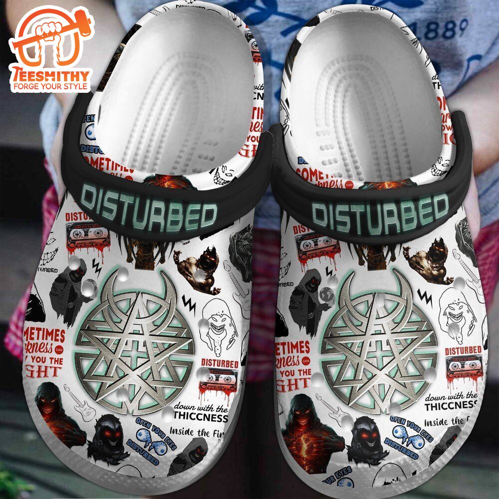 Disturbed Custom Tour Music 2024 Clogs Shoes