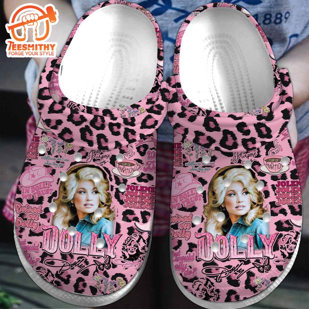 Dolly Parton Custom Tour Music 2024 Clogs Shoes