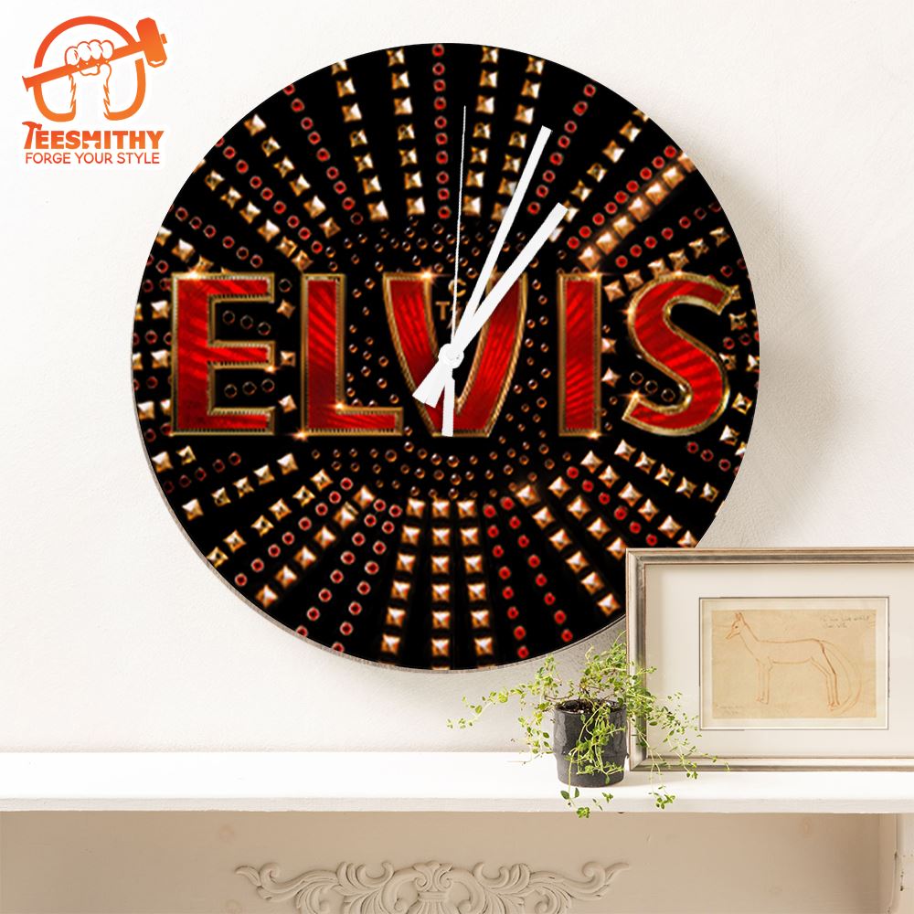 Elvis Presley 1977 -2024 Custom Wall Clock