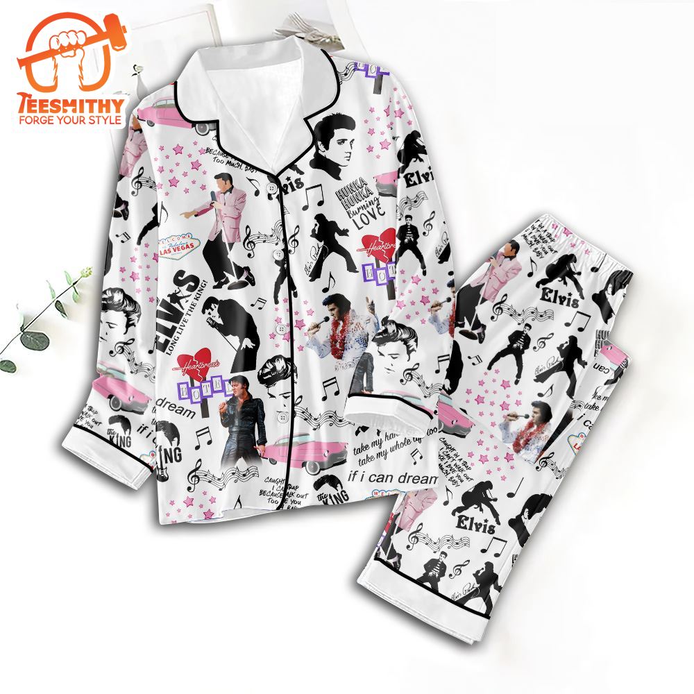 Elvis Presley For Fan Gifts Christmas Pajamas Set