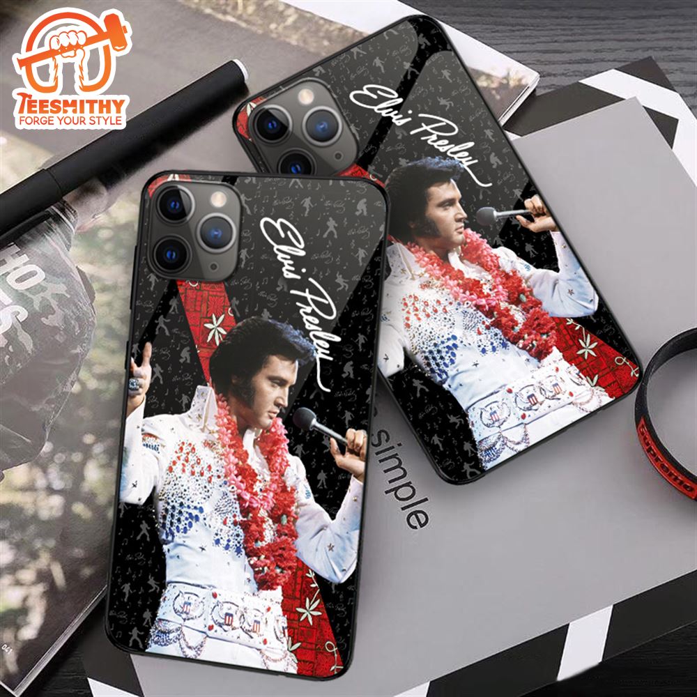 Elvis Presley Golden Suit King Of Rock Phone Case