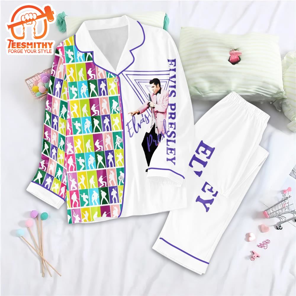 Elvis Presley Pajamas Set  For Fan Gifts Christmas