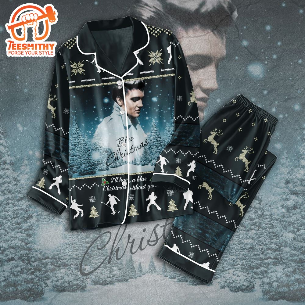 Elvis Presley Rock And Roll Pajamas Set