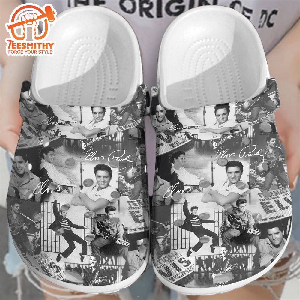 Elvis Presley Tour Music 3D Clogs Shoes