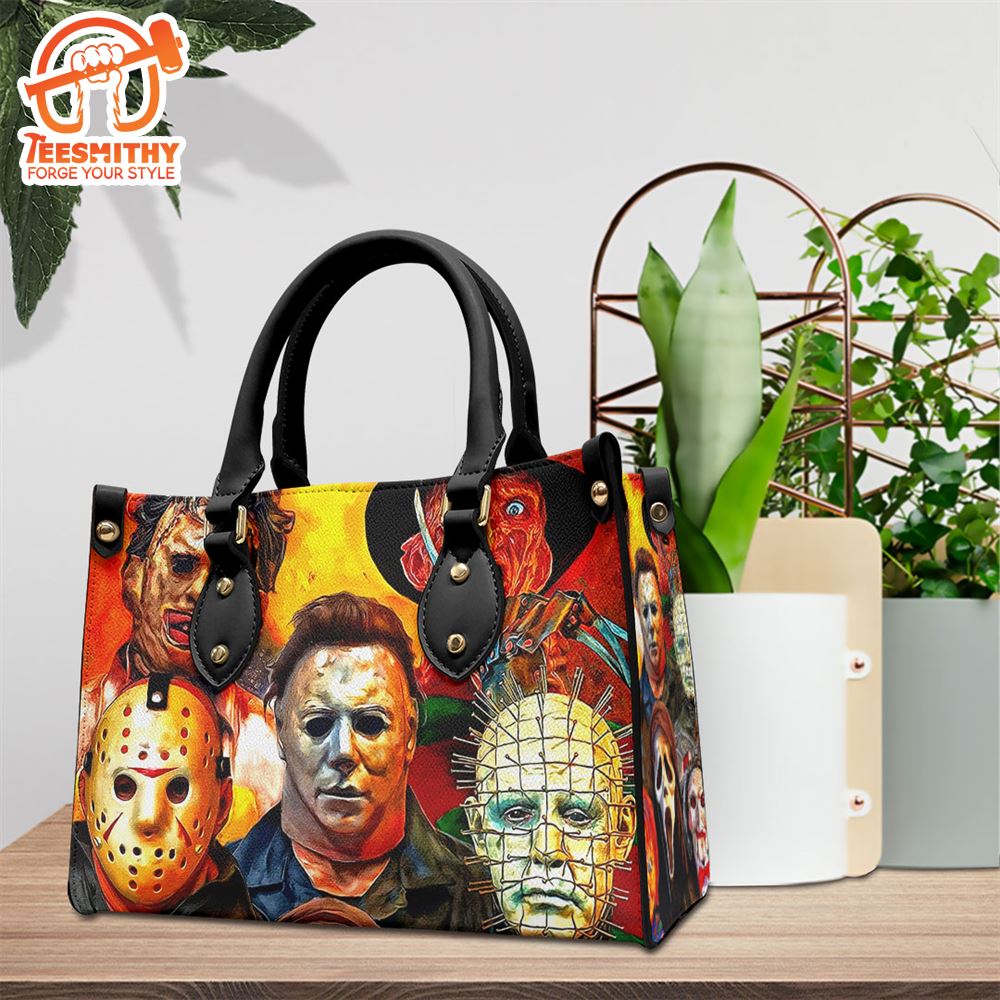 Horror Characters Women Leather Handbag