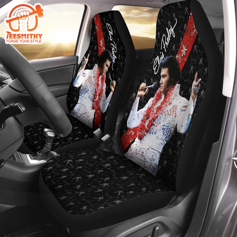 Just A Girl In Love With Her Elvis Presley 2PCS Car Seat Cover