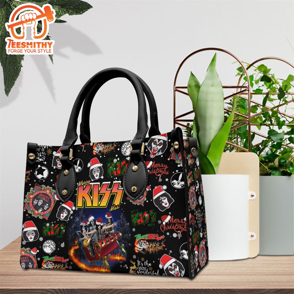 Kiss Band Album  Leather HandBag