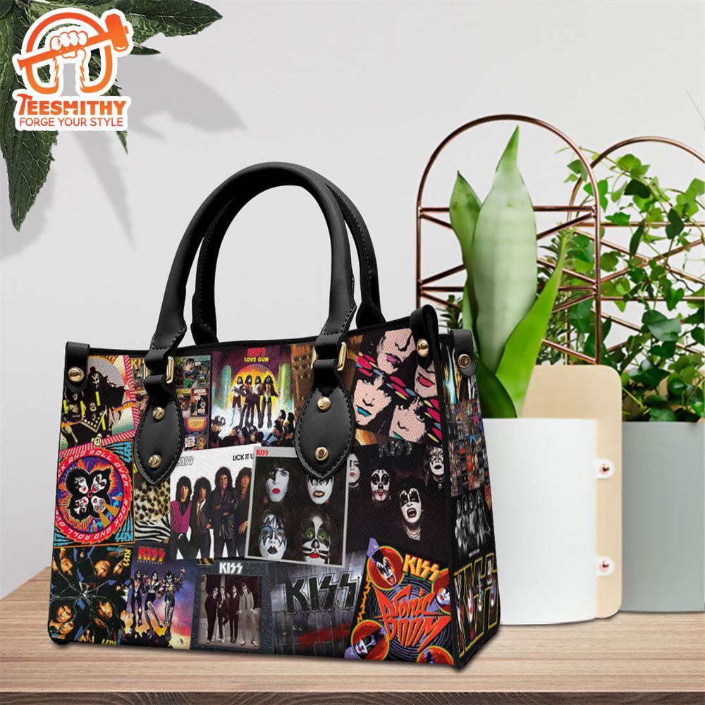 Kiss Band Best Of Song Leather HandBag