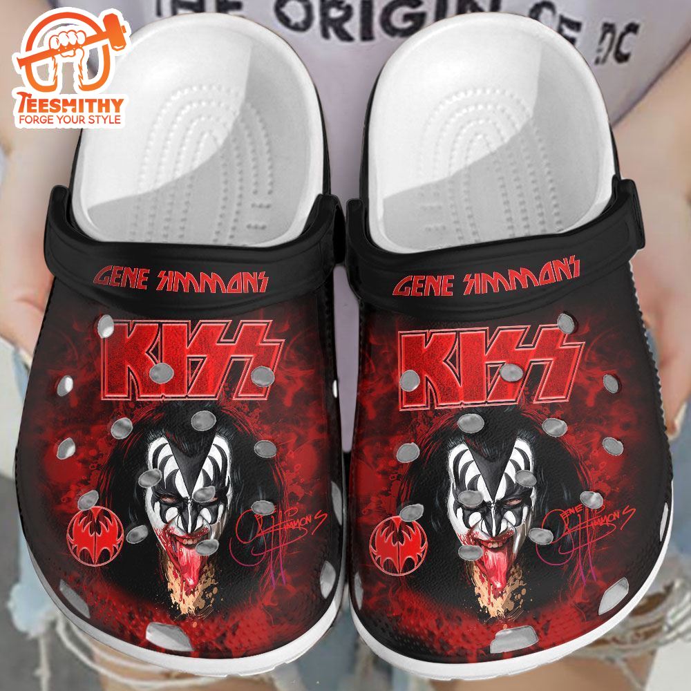 Kiss Band Custom Tour Music 2024 Clogs Shoes