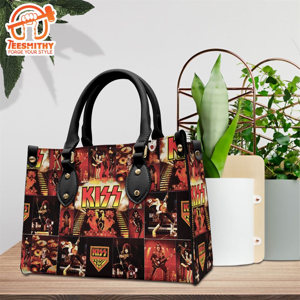 Kiss Colors Rock Band Leather HandBag