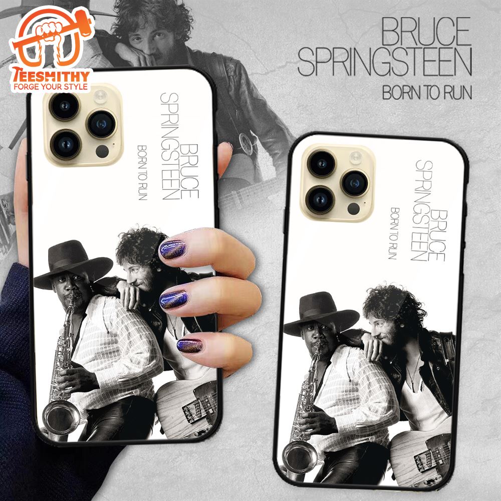 Listening To Bruce Springsteen Phone Case