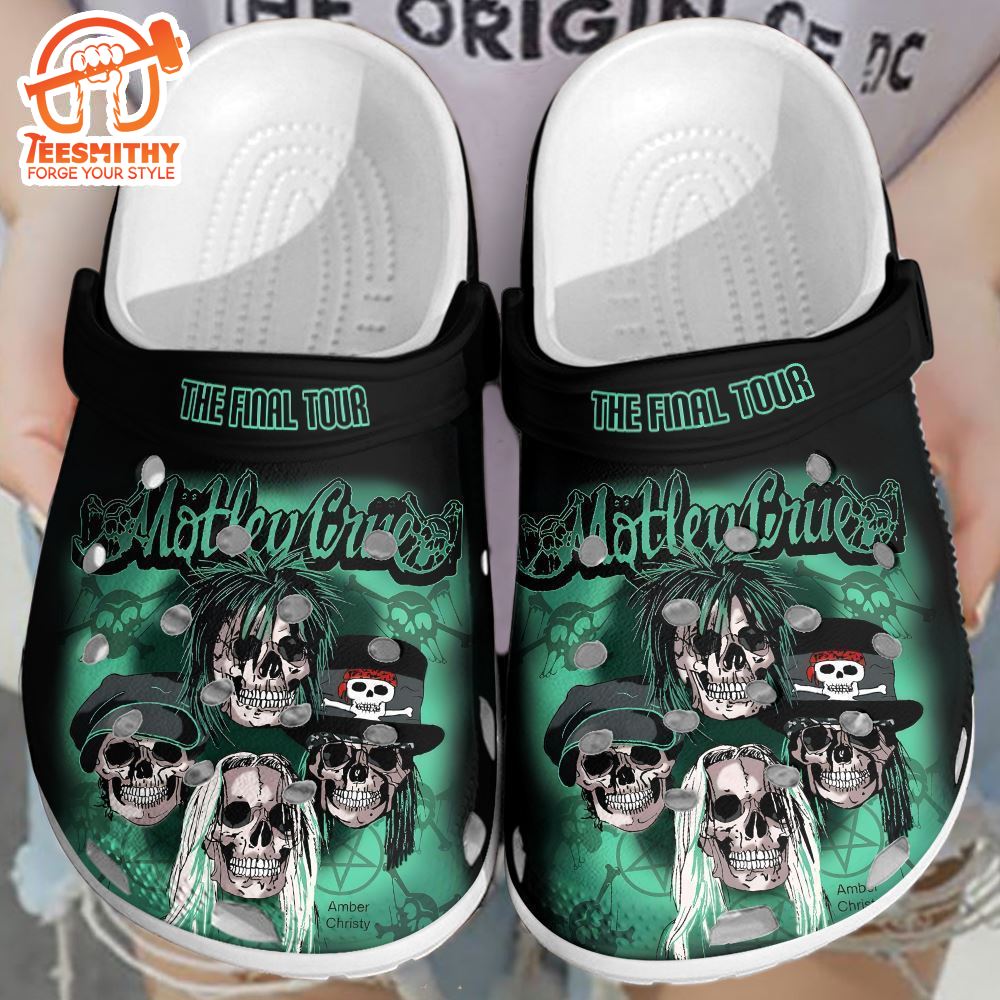 Motley Crue Custom Clogs Shoes