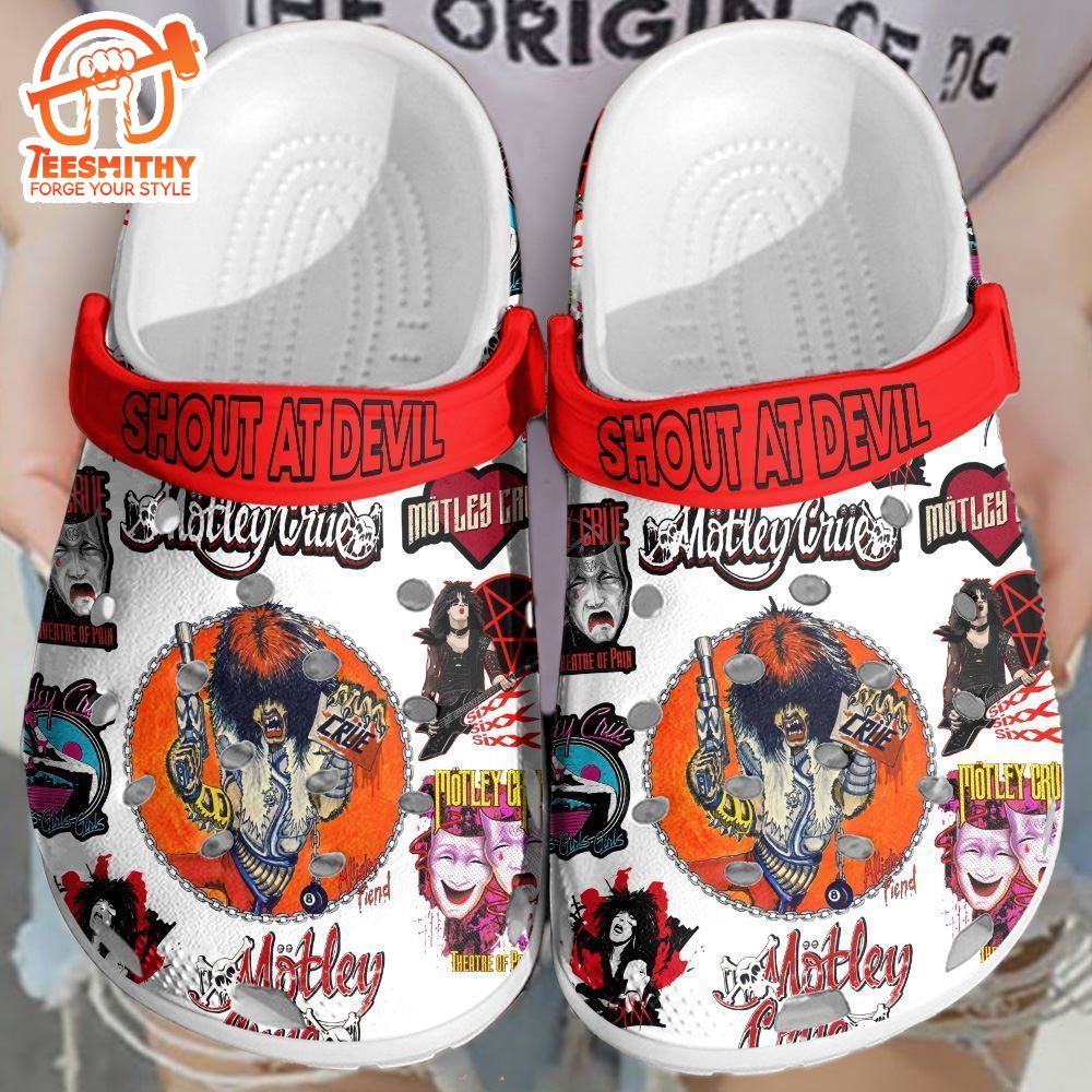 Motley Crue Custom Tour Music 2024 Clogs Shoes