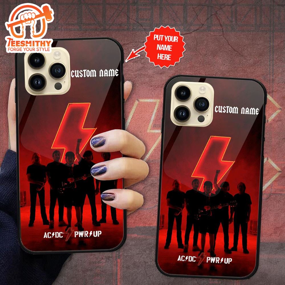 Personalized ACDC PWR Up 2024 Phone Case