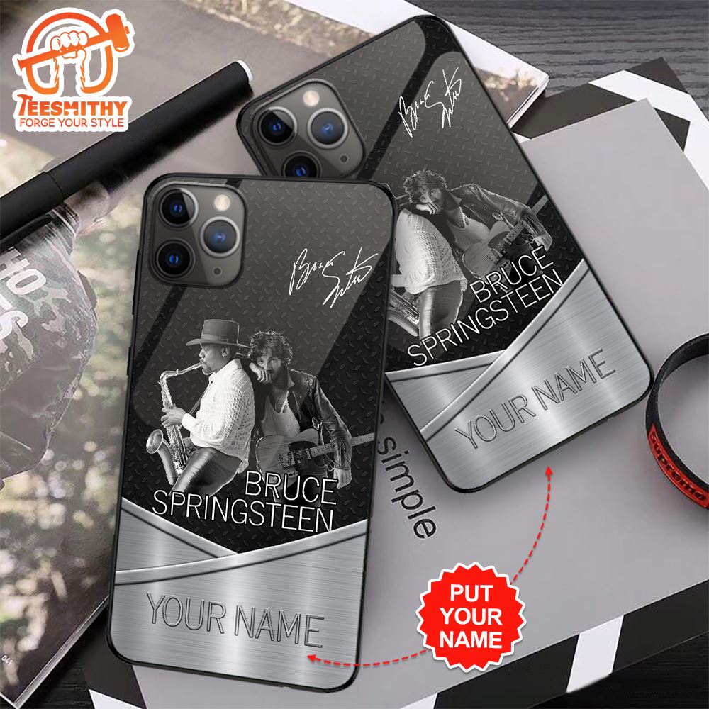 Personalized Bruce Springsteen Tour Music Phone Case