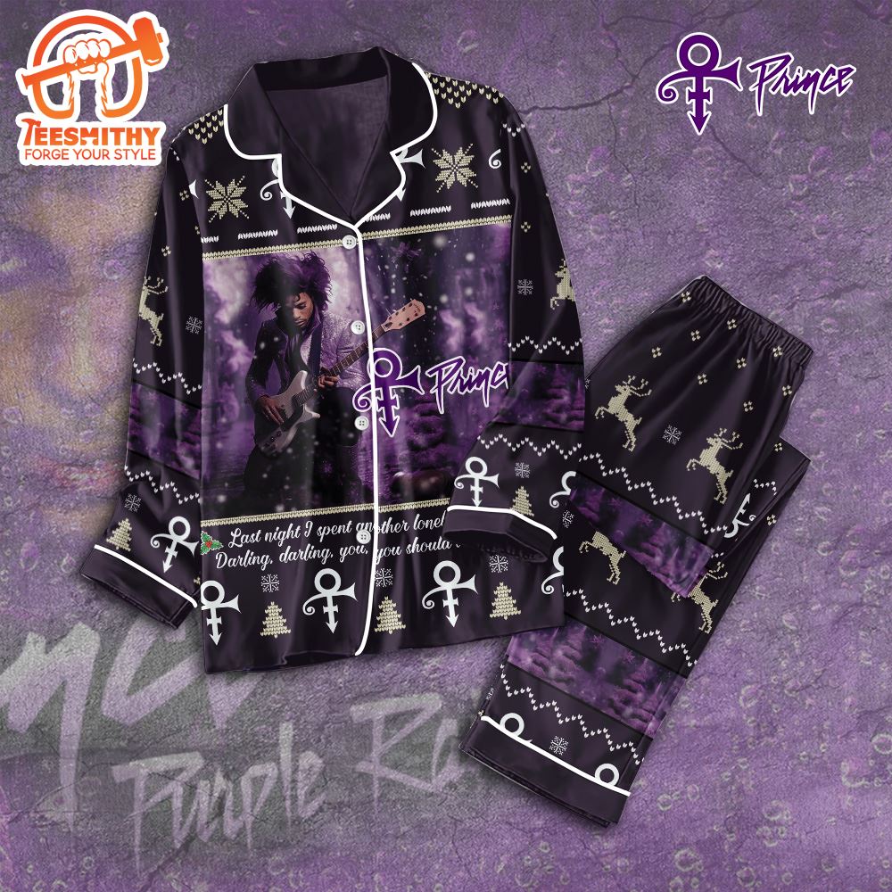 Prince Album For Fan Gifts Christmas Pajamas Set