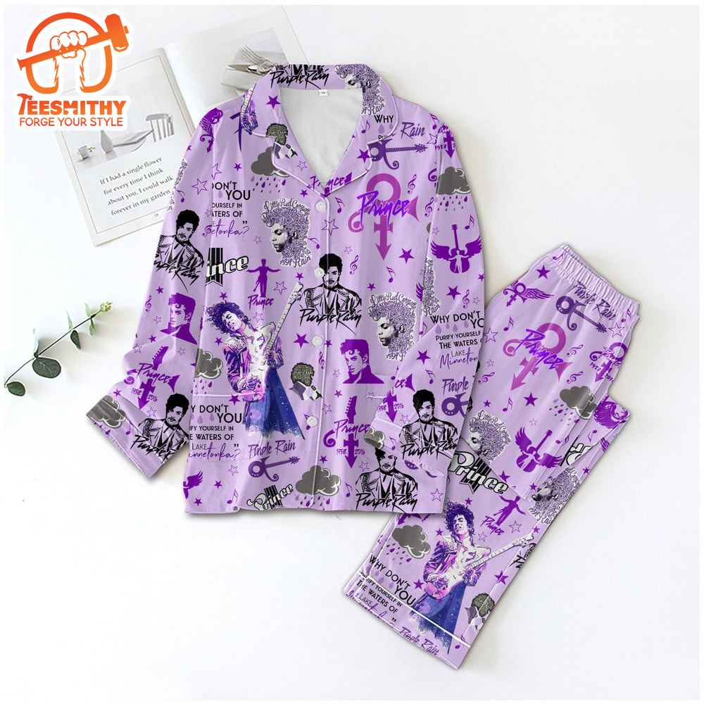 Prince Merry Christmas Gifts Fans Music Pajamas Set