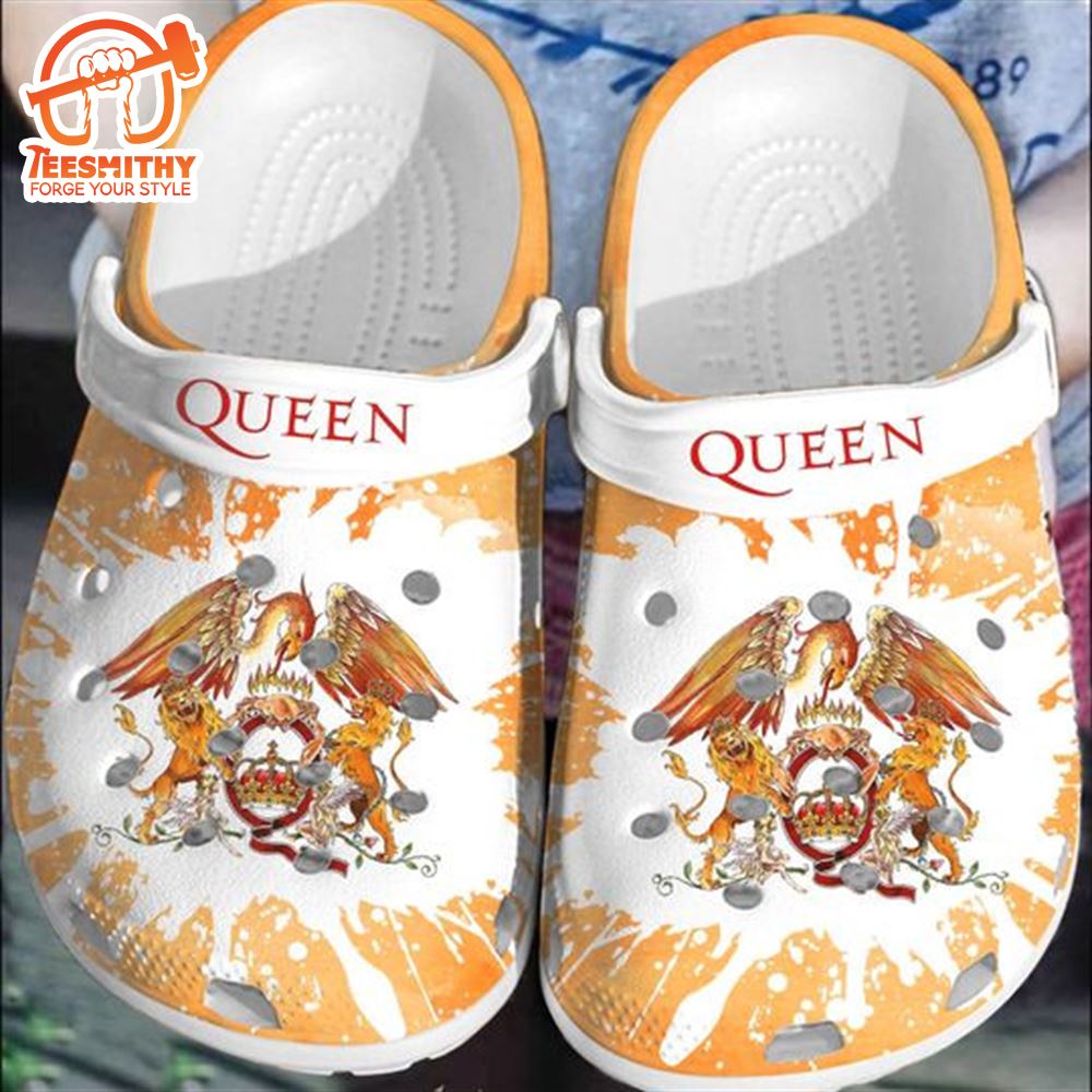 Queen Band Clogs Custom Shoes