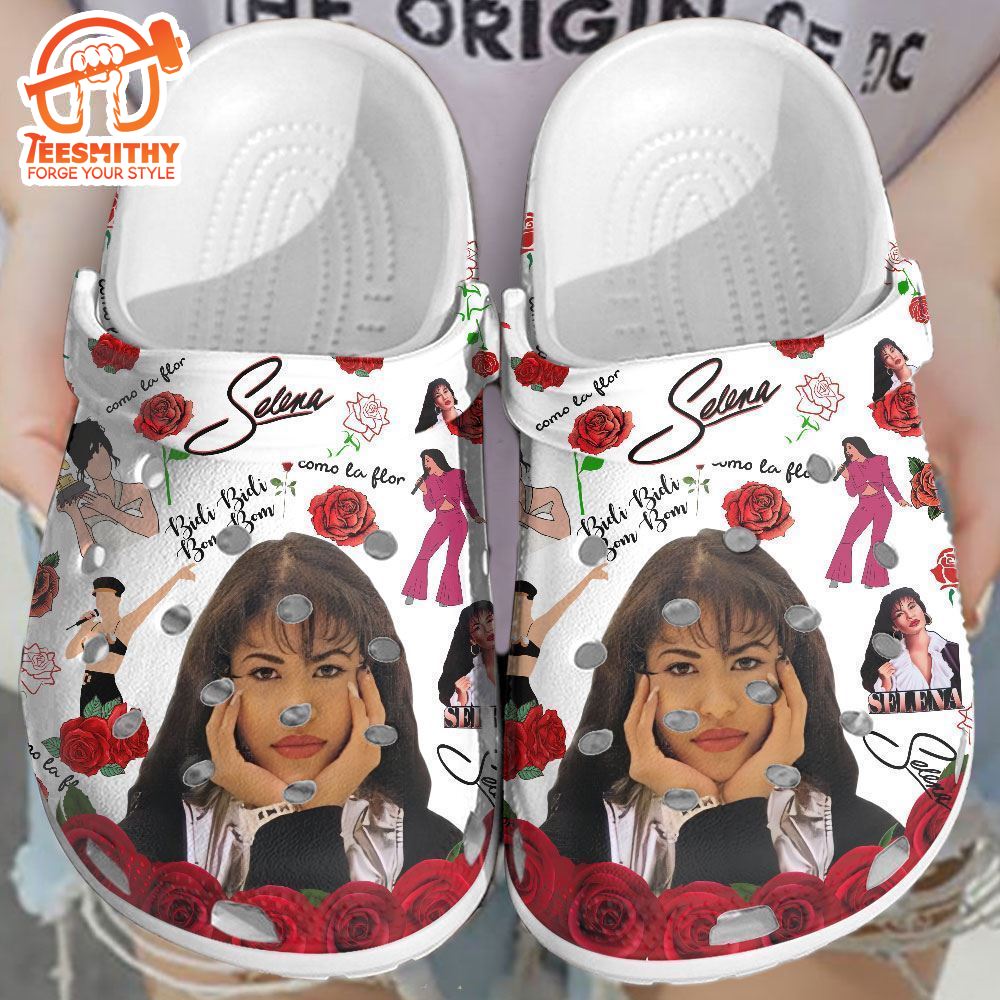 Selena Quintanilla Custom Tour Music 2024 Clogs Shoes