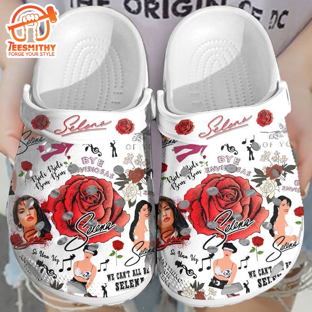 Selena Quintanilla 2024 Tour Music Clogs Shoes