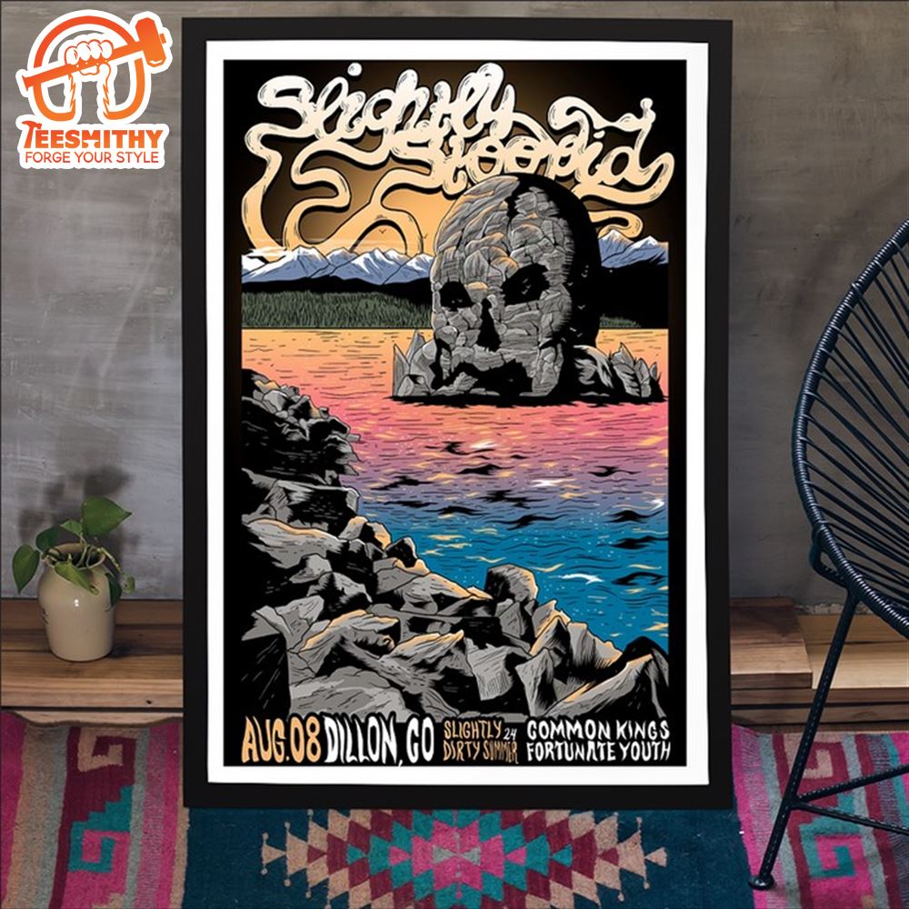 Slightly Stoopid Tour In Vali CO On August 9 2024 Poster Canvas