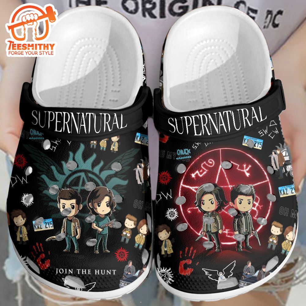 Supernatural Custom Tour Music 2024 Clogs Shoes