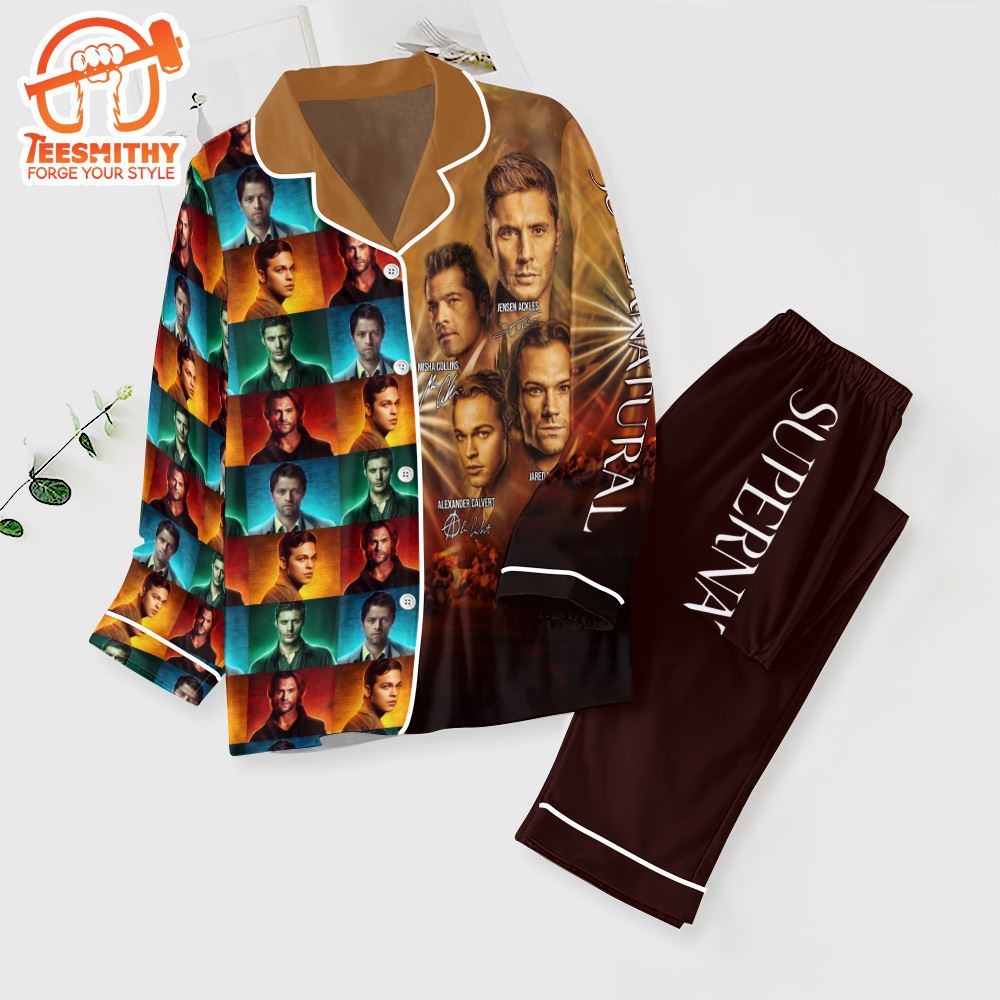 Supernatural Merry Christmas Gifts Fans Music Pajamas Set