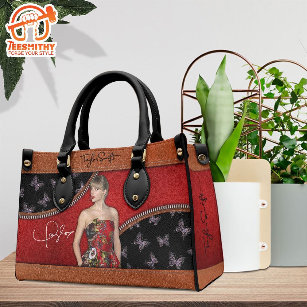 Taylor Swift Butterfly Big Heart Leather HandBag