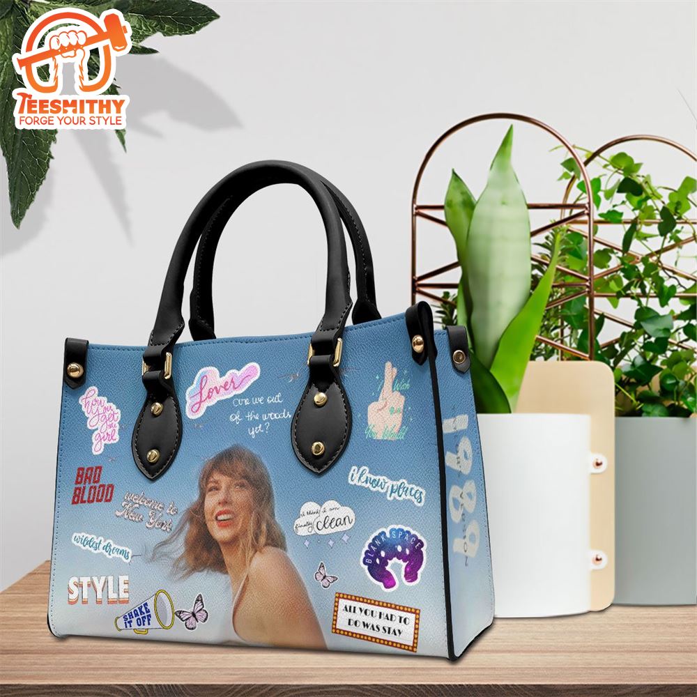 Taylor Swift Lover Album Leather HandBag