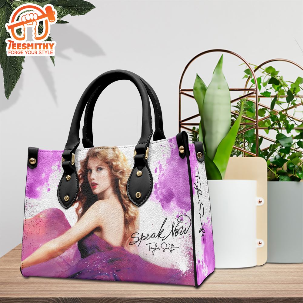 Taylor Swift Speak Now Album Leather HandBag