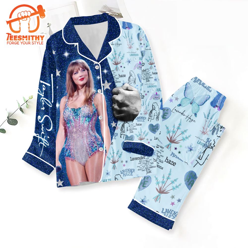 Taylor Swift The Eras Tour Metlife Stadium  Pajamas Set