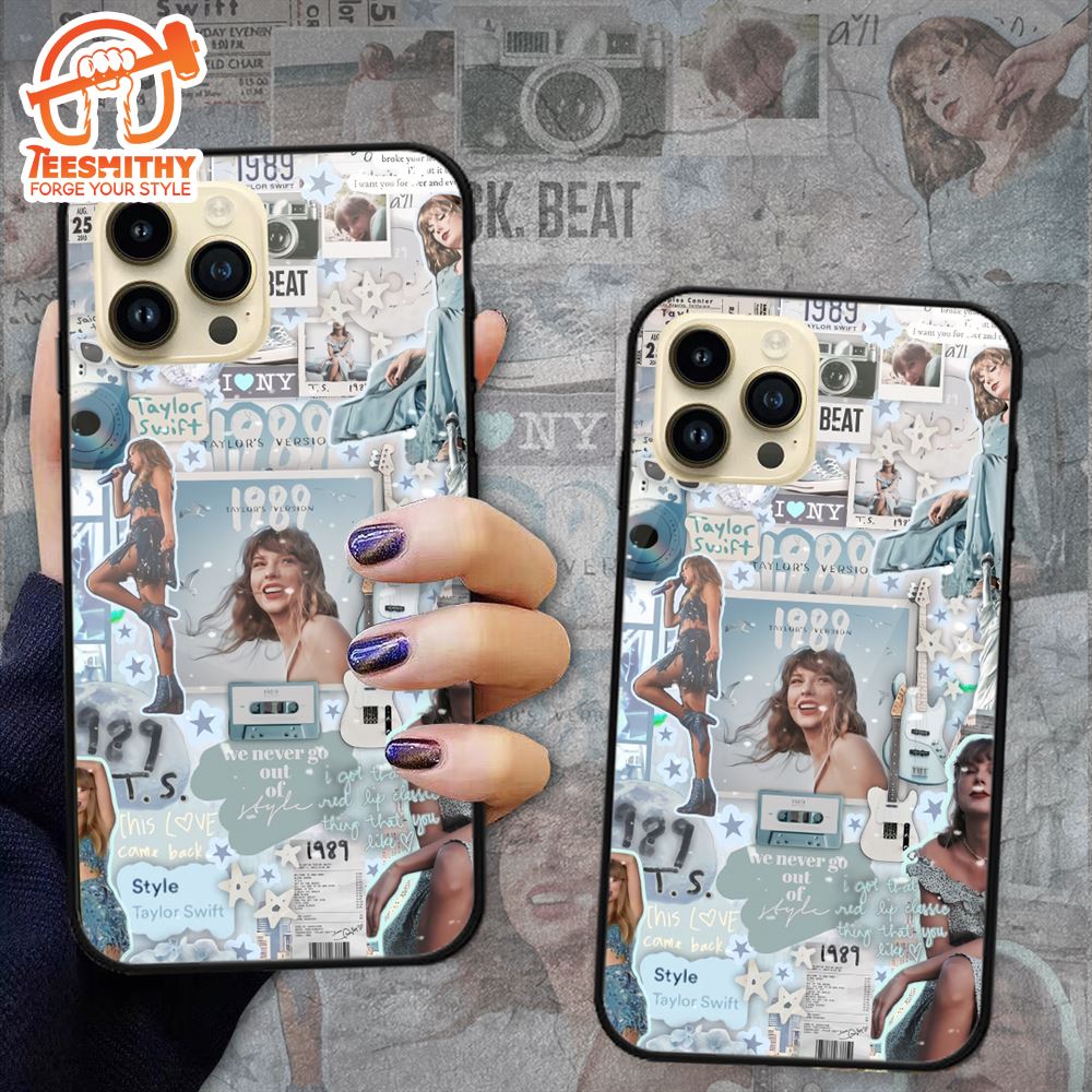 The Eras Tour Taylor Swift Blue Phone Case