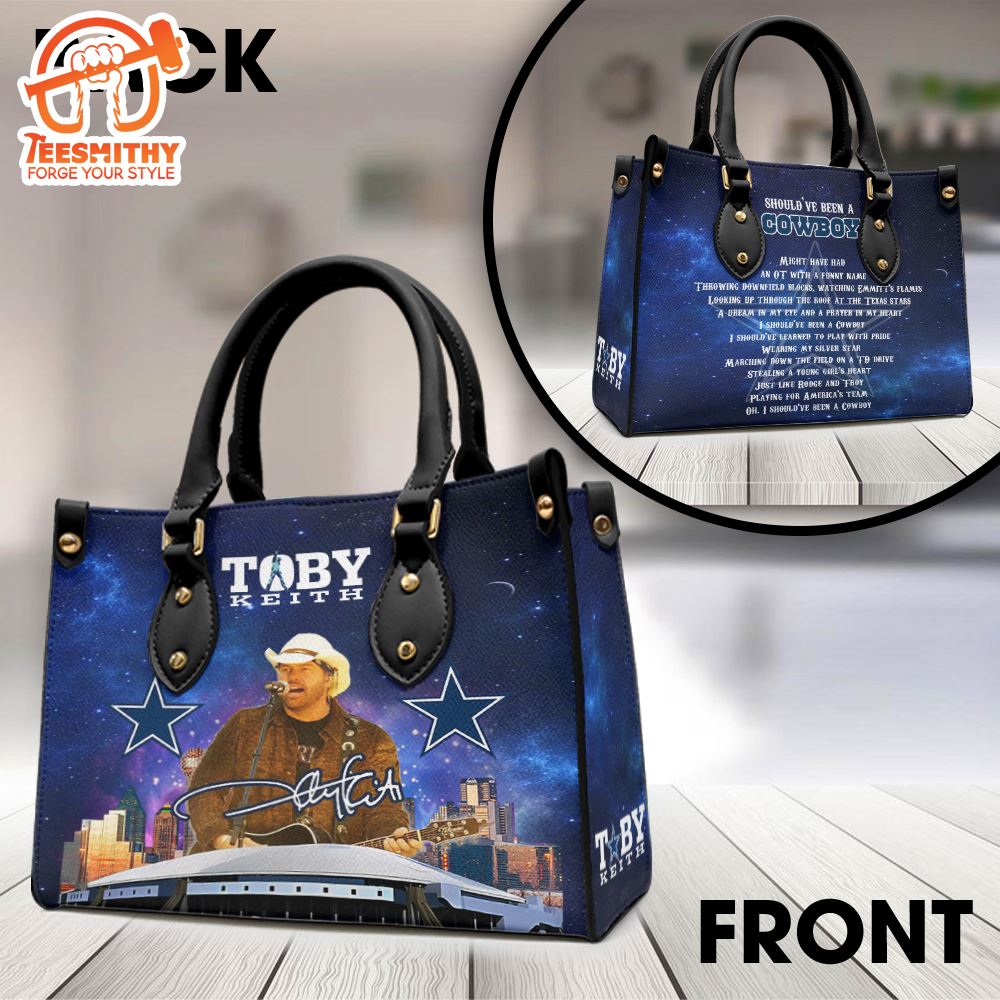 Toby Keith x Dallas Cowboys Leather HandBag