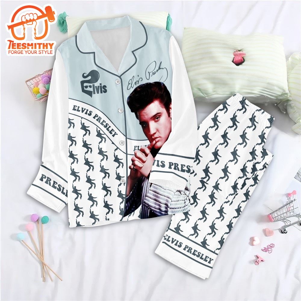 Vintage Elvis Presley Pajamas Set For Fan Gifts Christmas