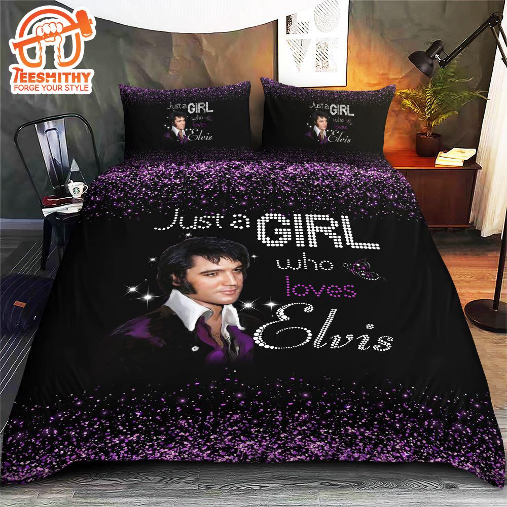 3d Elvis Presley Singer Bedding Set