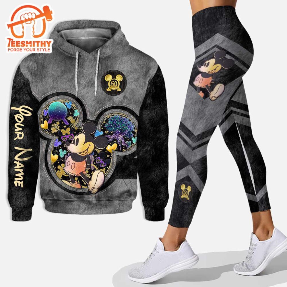 50 Years Of Magic – Personalized Mickey Mouse Hoodie and Leggings