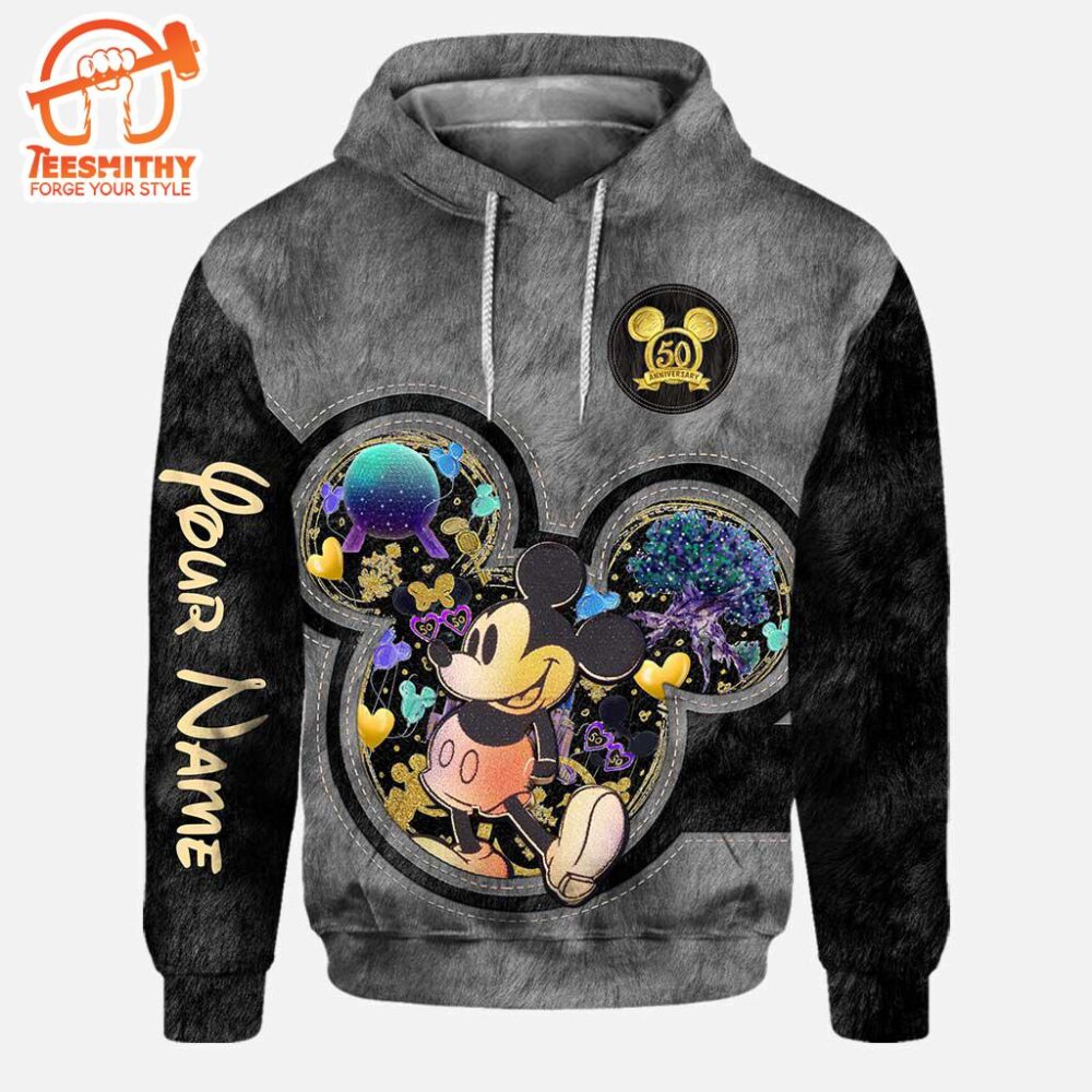 50 Years Of Magic – Personalized Mickey Mouse Hoodie and Leggings