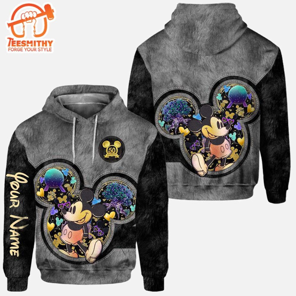 50 Years Of Magic - Personalized Mickey Mouse Hoodie and Leggings