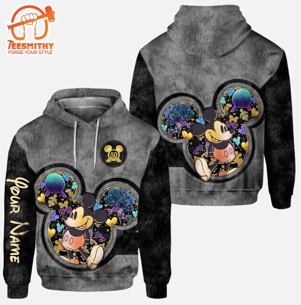 50 Years Of Magic – Personalized Mickey Mouse Hoodie and Leggings